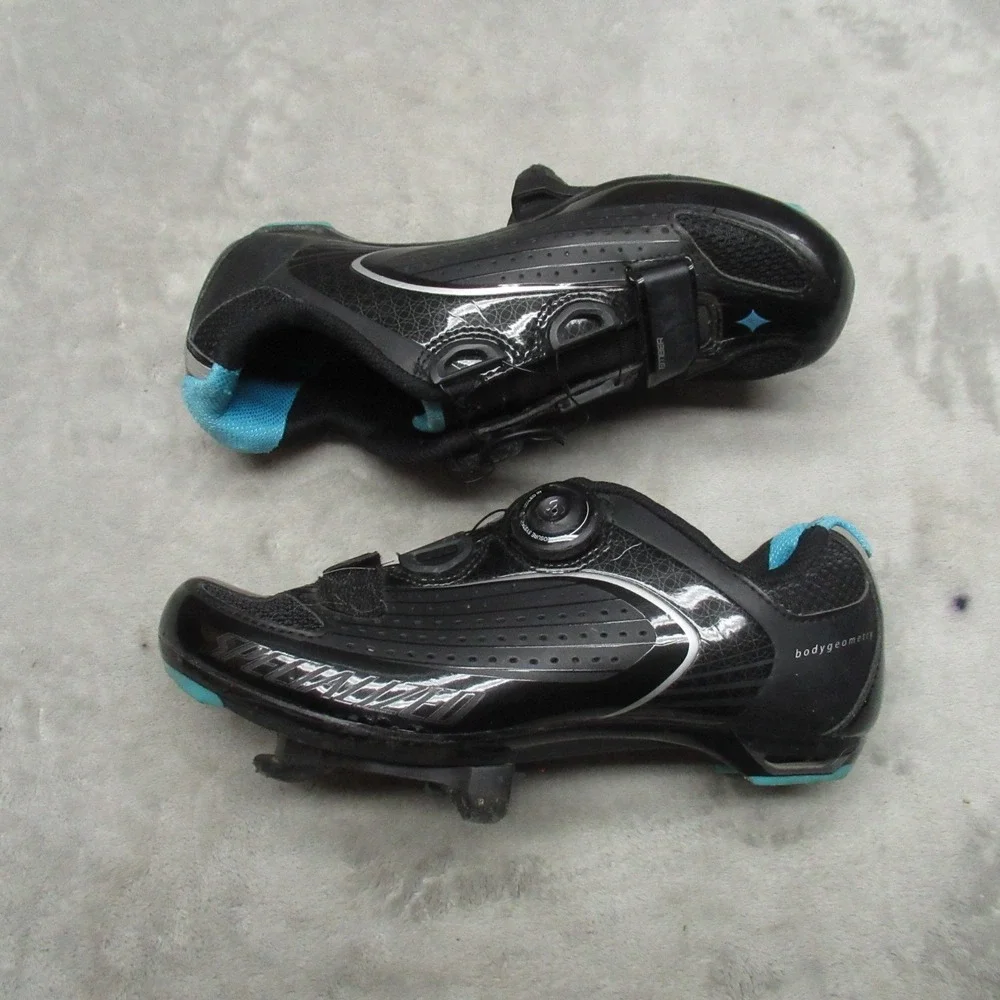 Specialized Ember Road‎ Womens 7.25 Cycling Shoes Black Boa Dial Composite Sole